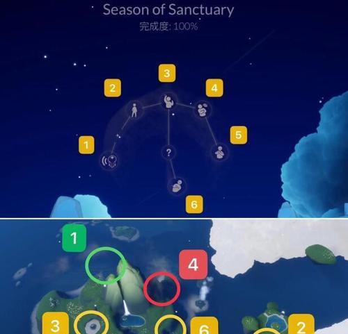 《光遇》暴风眼小金人位置一览，助你轻松获得小金人！（在游戏中快速寻找小金人的位置，这个秘密你知道吗？）