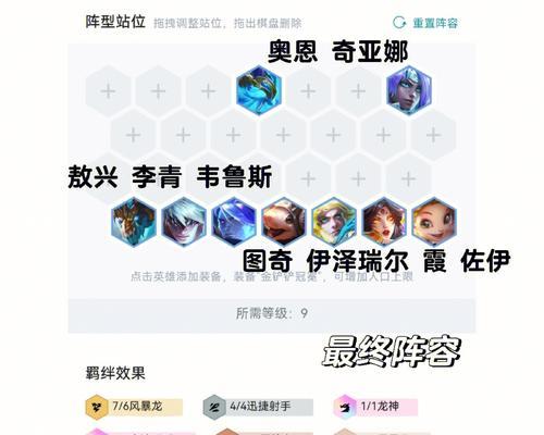 云顶之弈S7图奇阵容装备指南（打造最强图奇阵容的关键装备选择）